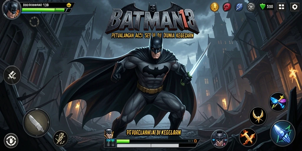Tangkapan layar gameplay epik dalam BATMAN138 yang menegangkan.