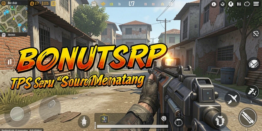 Tampilan gameplay seru BONUSRP dengan aksi tembak-menembak yang mendebarkan.