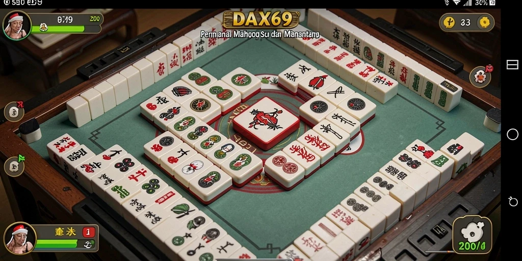 Tampilan gameplay <strong>DAX69</strong> yang menawan saat bermain Mahjong.