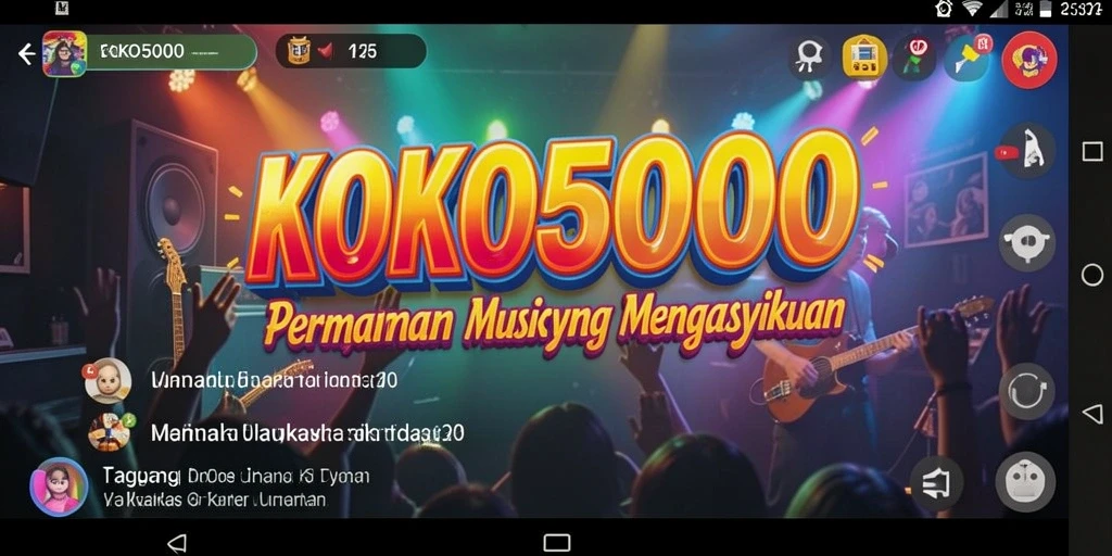 Tampilan gameplay KOKO5000 yang interaktif dan menarik.