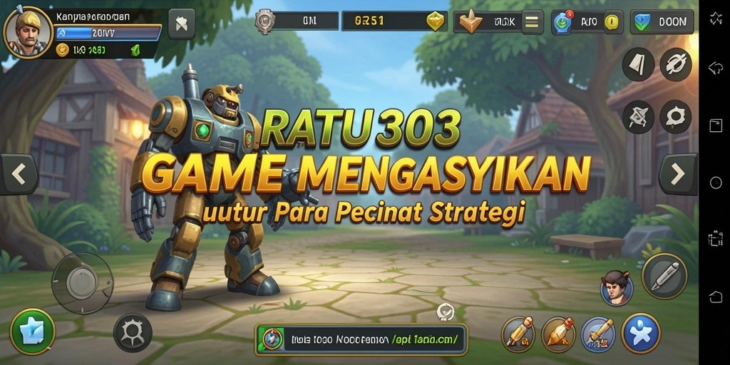 Screenshot gameplay RATU303 yang menarik dengan karakter dan misi yang menantang.