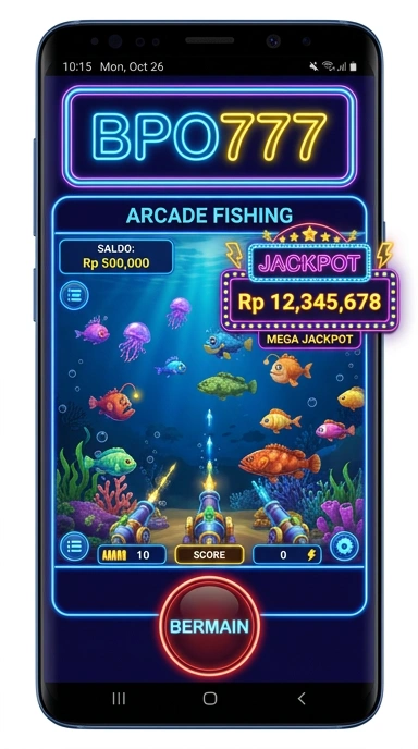 Tampilan antarmuka bpo777 yang modern dan menarik.